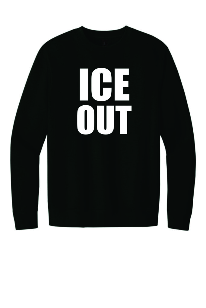 Ice Out Crew Neck Sweater - Black