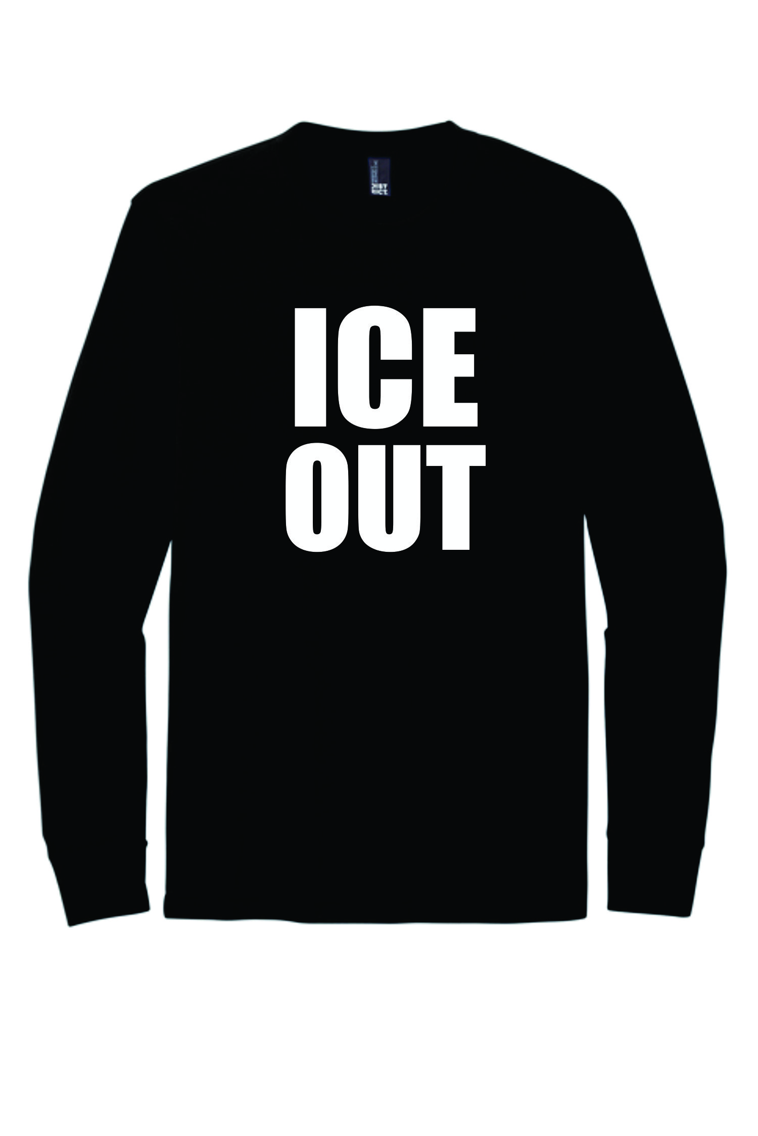 Ice Out Long Sleeve T-Shirt - Black