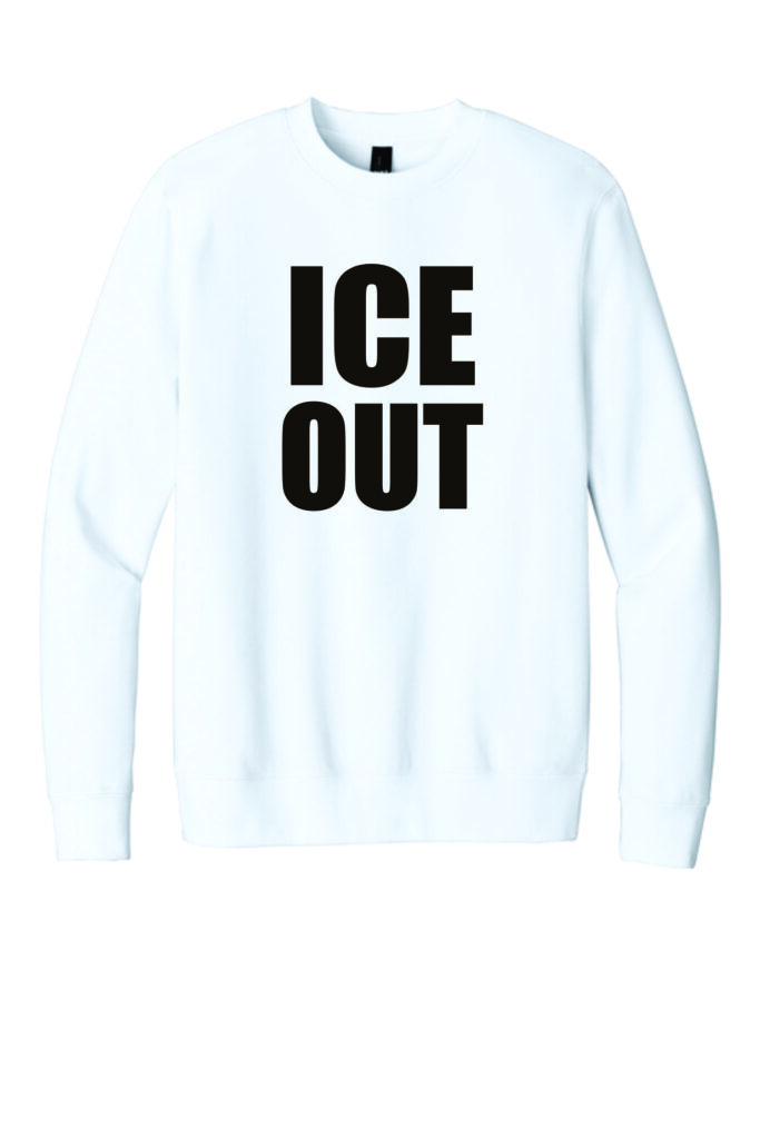 Ice Out Crew Neck Sweater - White