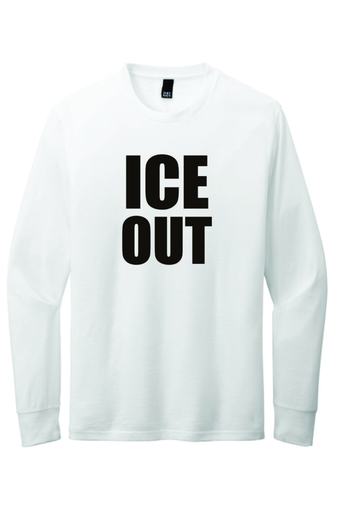 Ice Out Long Sleeve T-Shirt - White